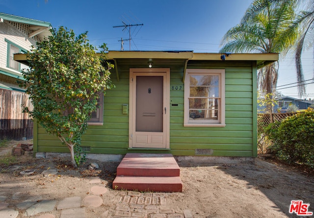 view of front of house