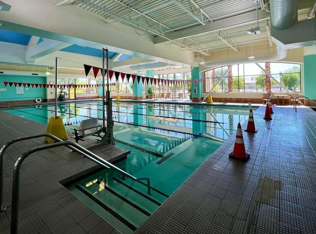 view of pool