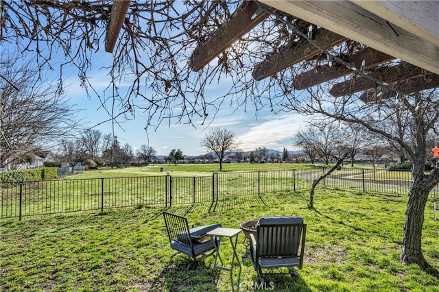 18078 Spyglass Rd, Hidden Valley Lake, CA 95467 - view of yard with a fenced backyard