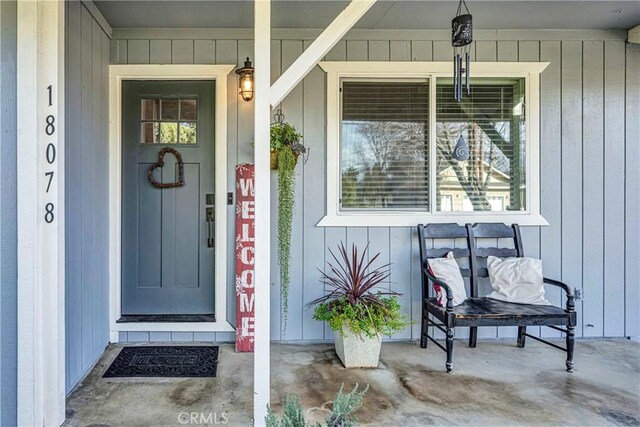 view of property entrance