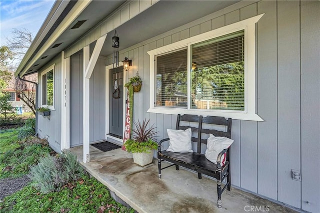 18078 Spyglass Rd, Hidden Valley Lake, CA 95467 - view of exterior entry with covered porch