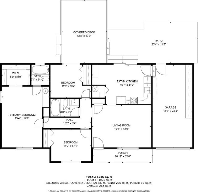 18078 Spyglass Rd, Hidden Valley Lake, CA 95467 - floor plan