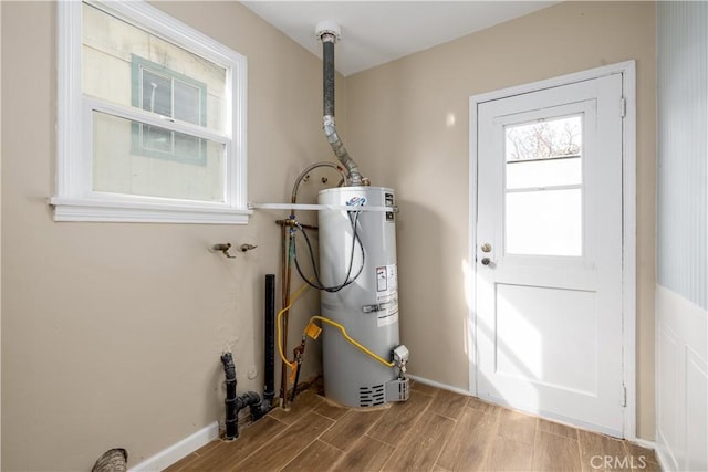 utilities featuring water heater