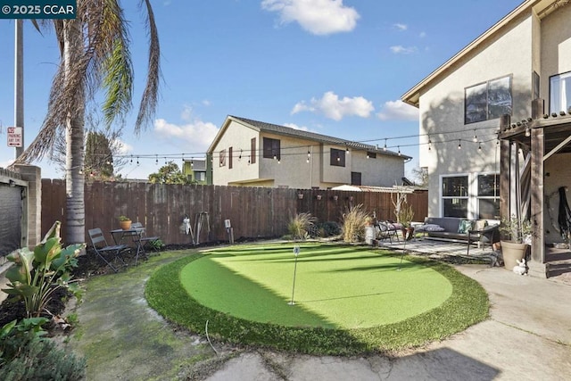 view of home's community with a patio