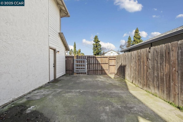 exterior space with a patio area