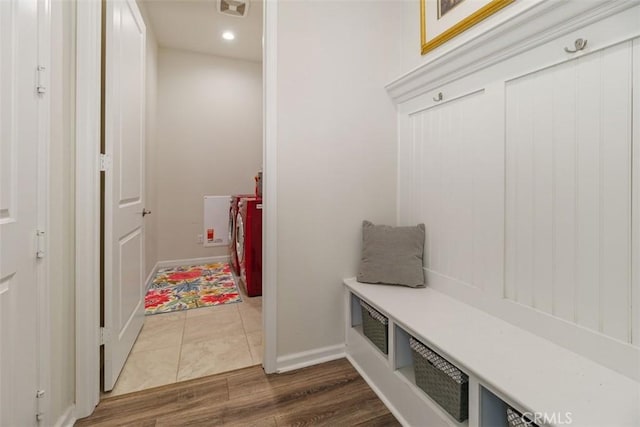 view of mudroom