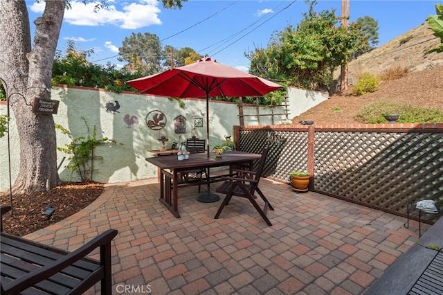 view of patio / terrace