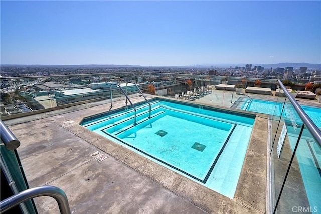 view of swimming pool