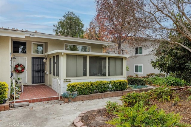 back of house featuring a patio area