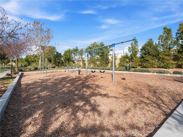 surrounding community with a playground