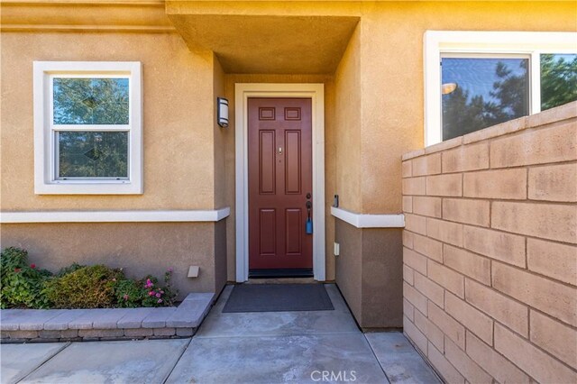 view of property entrance