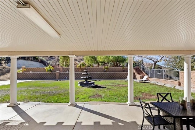 view of patio / terrace