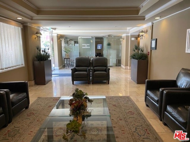 view of community lobby