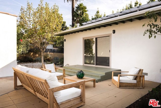 view of patio / terrace with outdoor lounge area