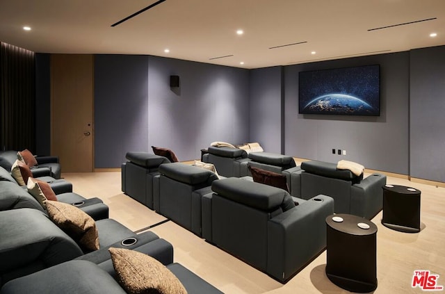 view of cinema room