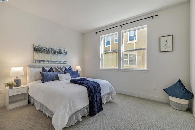 bedroom featuring carpet floors