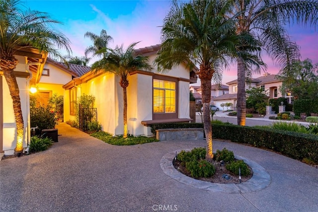 view of mediterranean / spanish-style home