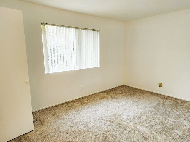 unfurnished room with carpet