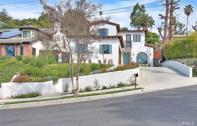 view of mediterranean / spanish home