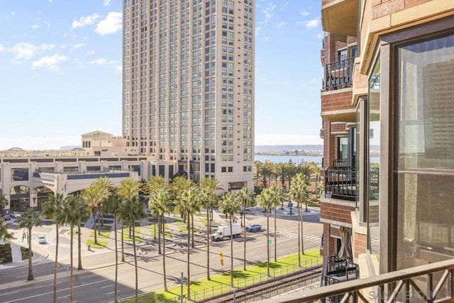 view of property featuring a water view