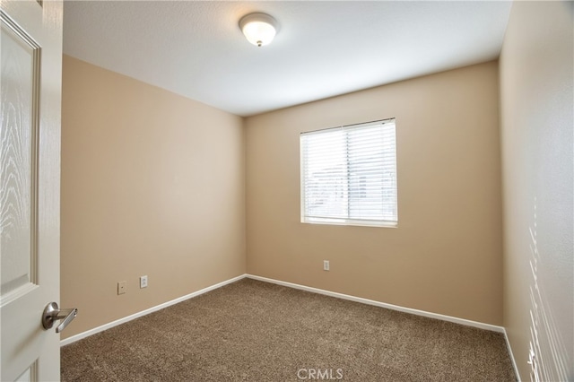 empty room featuring carpet