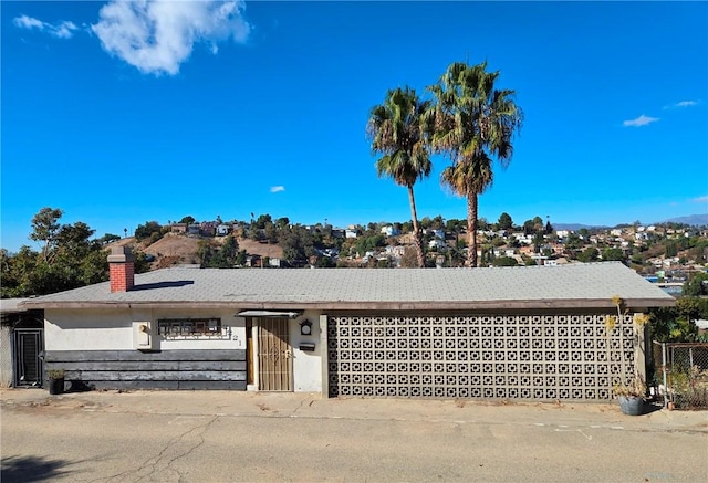 view of ranch-style home