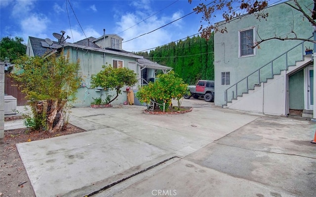 view of home's exterior featuring a patio