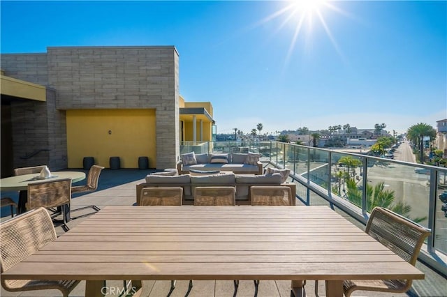 414 Main St Unit 310, Huntington Beach, CA 92647 - deck with outdoor dining space and an outdoor living space