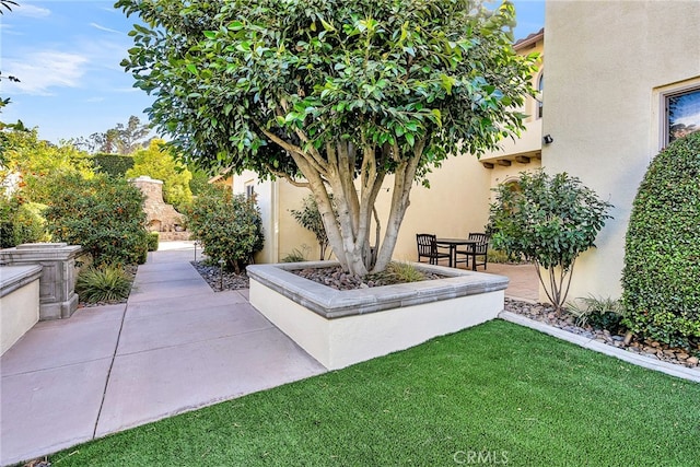 exterior space featuring a patio area