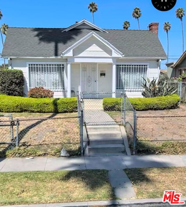 bungalow featuring a porch