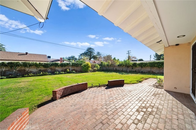 view of patio