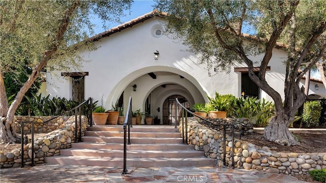 2 Thomas Rd, Ladera Ranch, CA 92694 - view of front of property featuring stucco siding and stairs