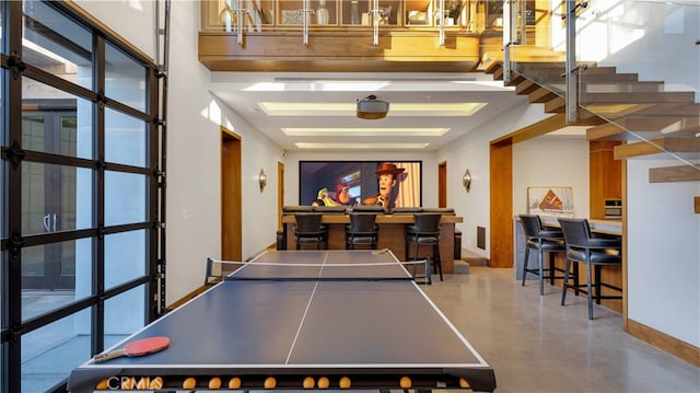 2 Thomas Rd, Ladera Ranch, CA 92694 - recreation room with concrete floors and baseboards