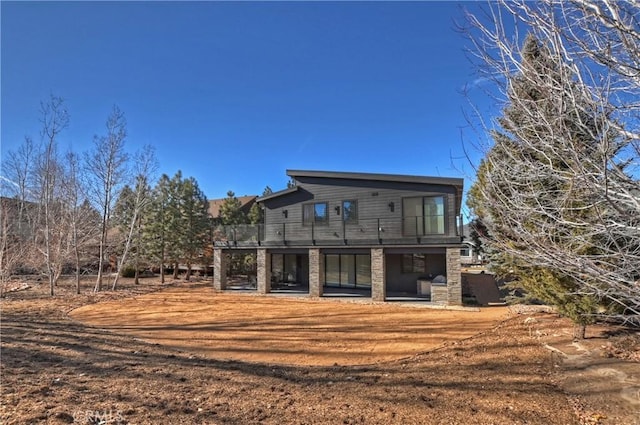 view of rear view of house