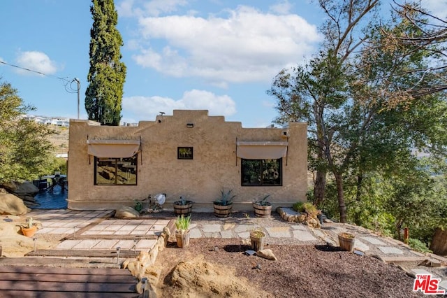 exterior space featuring a patio area