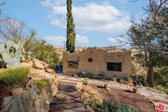 view of rear view of house