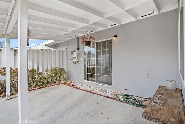 view of patio / terrace