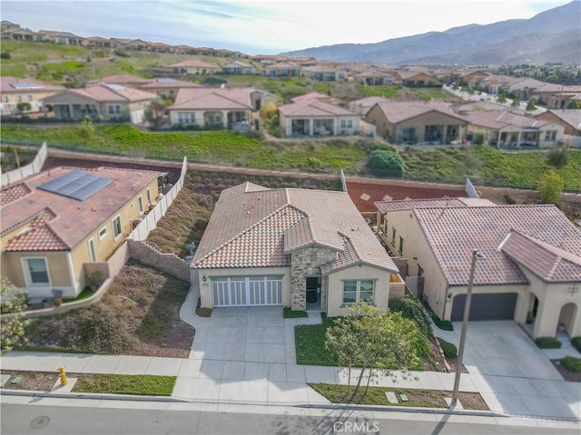 11121 Fourleaf Ct, Corona, CA 92883 - aerial view of residential area with a mountainous background