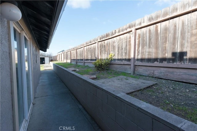 exterior space featuring a patio area