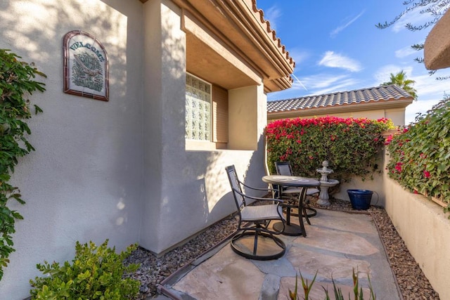 view of patio / terrace