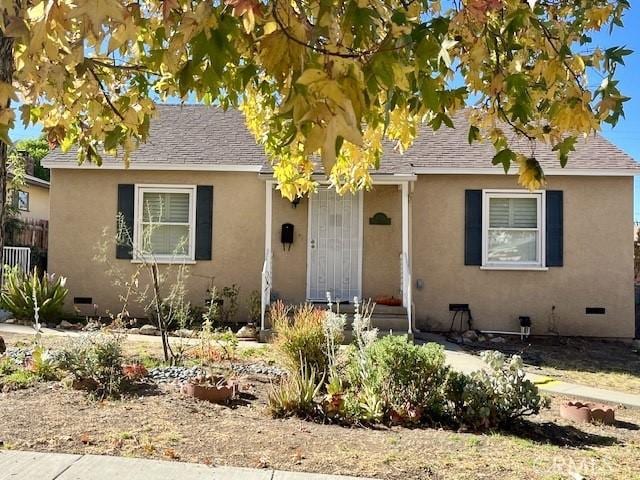 view of bungalow-style house