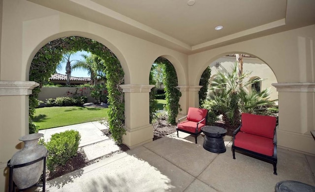 view of patio / terrace