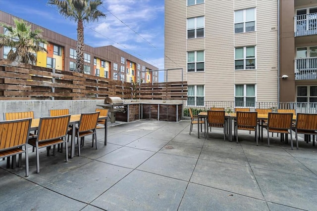 view of patio / terrace with grilling area