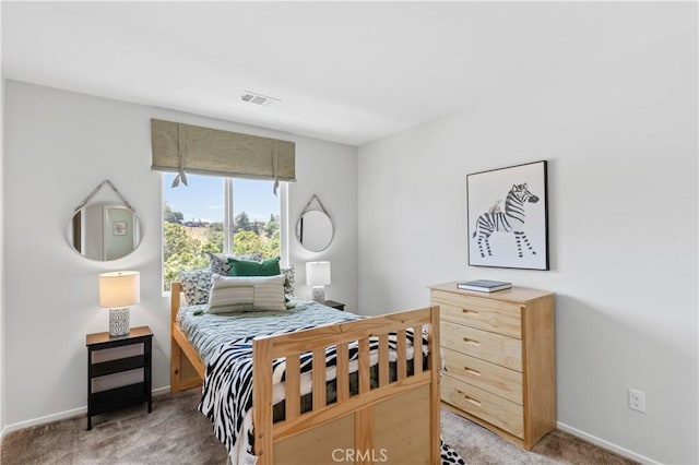 34273 Creek View Ln, Yucaipa, CA 92399 - bedroom featuring light carpet and baseboards