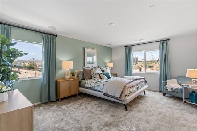 34273 Creek View Ln, Yucaipa, CA 92399 - bedroom featuring light colored carpet and baseboards
