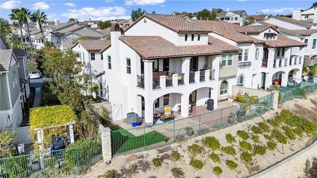 view of rear view of property