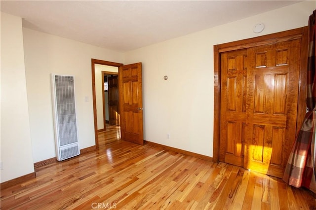 bedroom featuring light hardwood / wood-style flooring