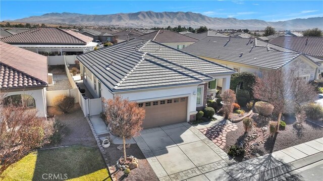 19269 Galloping Hill Rd, Apple Valley, CA 92308 - aerial view of residential area with mountains
