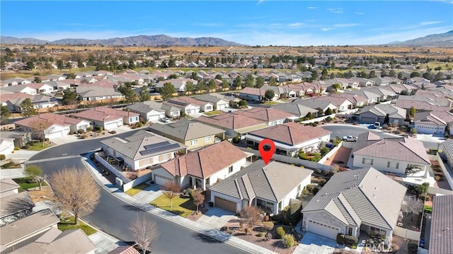 19269 Galloping Hill Rd, Apple Valley, CA 92308 - aerial view of residential area with a mountain backdrop