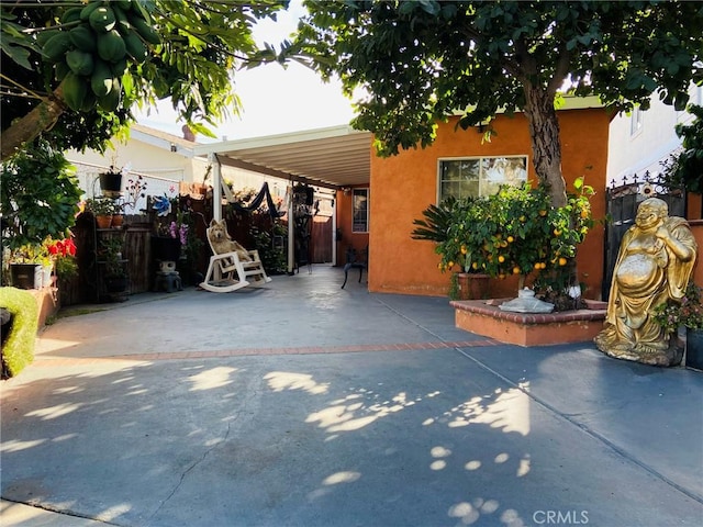 view of patio